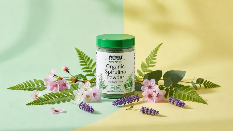 NOW Foods Organic Spirulina Powder