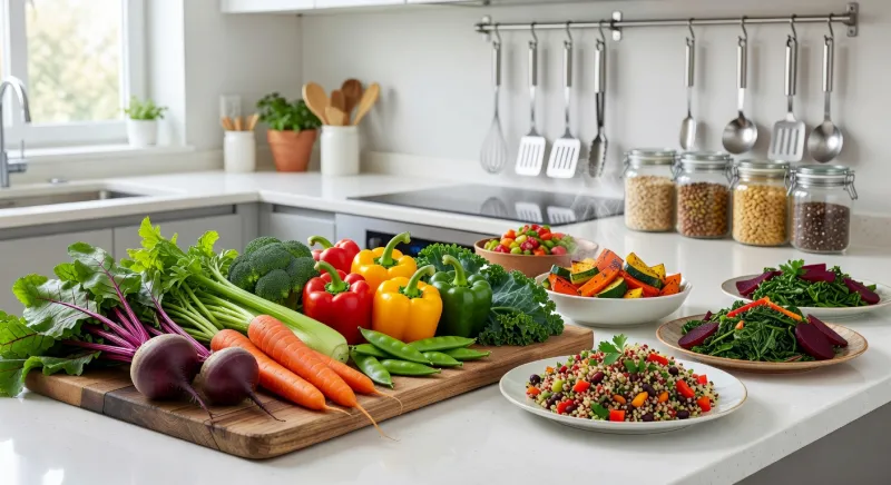 vegetables high in fiber